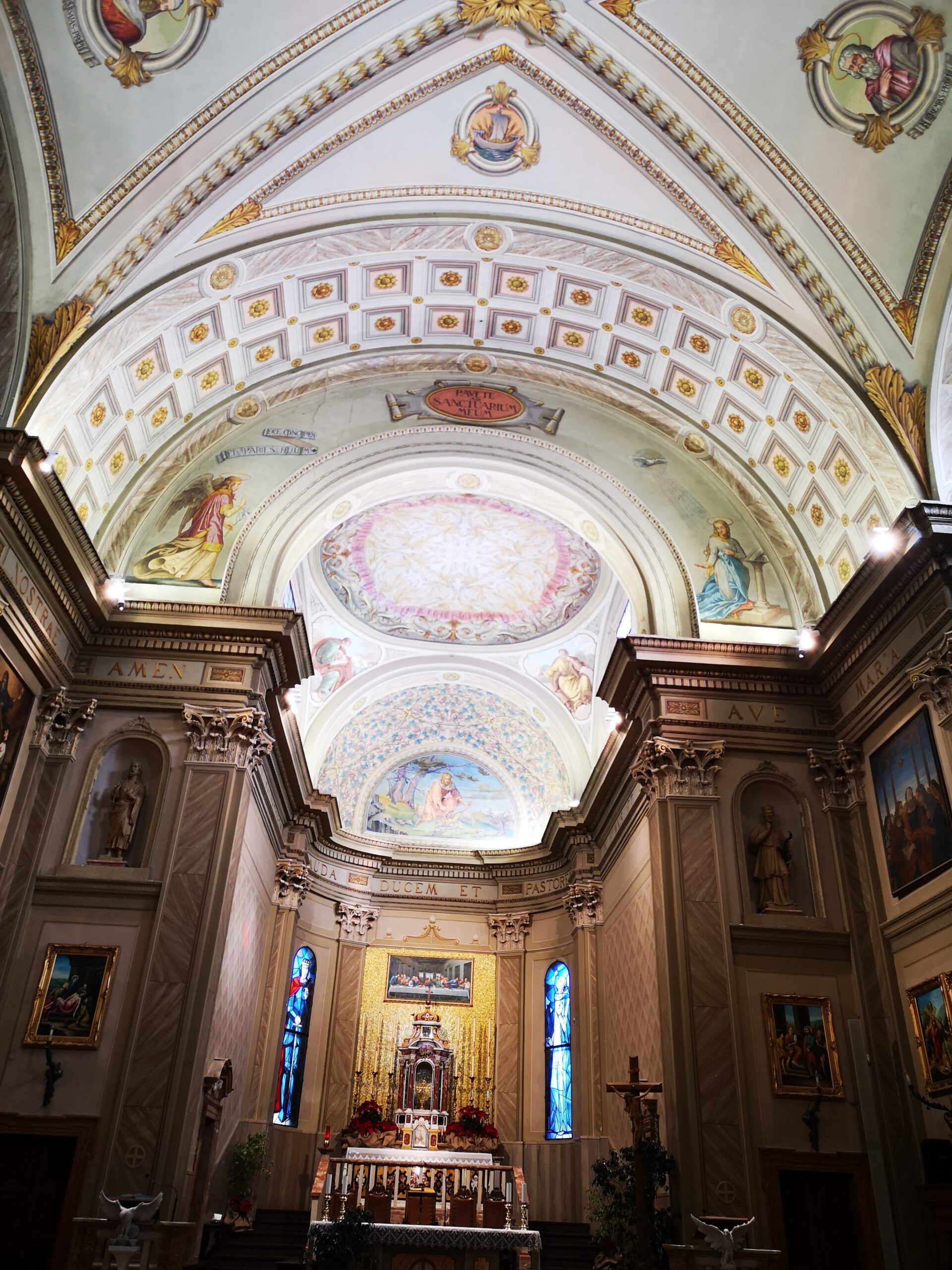 Illuminazione chiesa Cerro Veronese